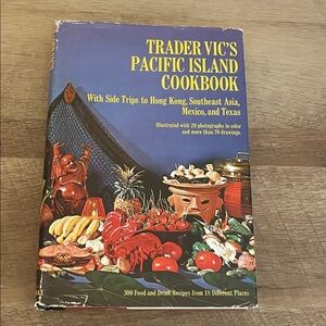 Trader Vic's Pacific Island Cookbook -vintage 1968